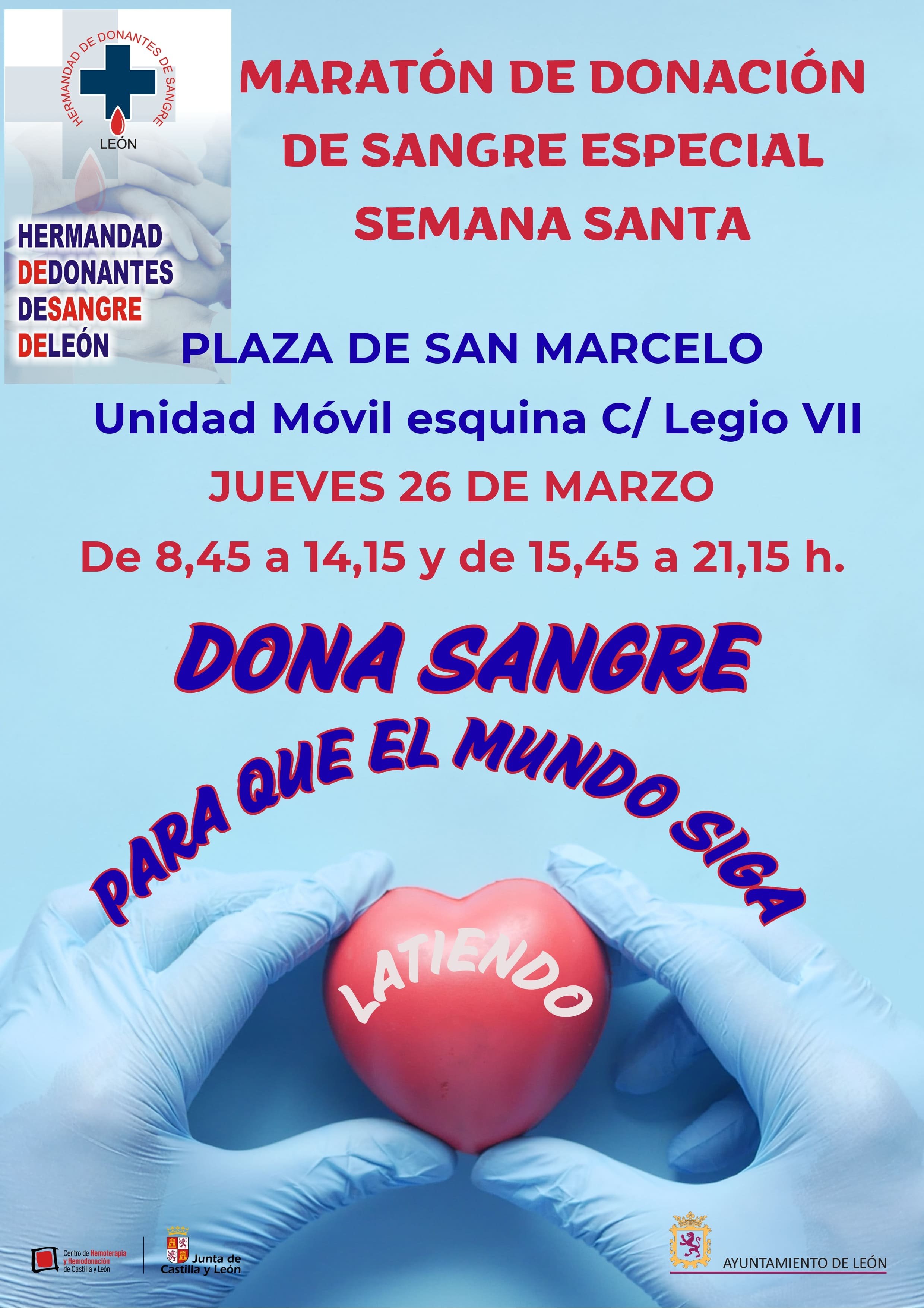 MARATÓN DE DONACIÓN DE SANGRE